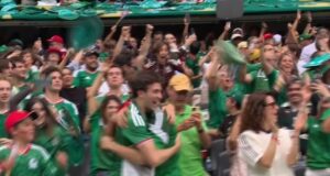 A seleção do México marcou o primeiro gol da Copa do Mundo