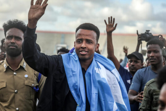 Árbitro somali acusado pelos Estados Unidos de ser banido da Copa do Mundo para apitar a Supercopa Europeia, disse a Uefa