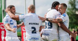 Superliga: Huddersfield Giants 16-36 Toulouse Olympique