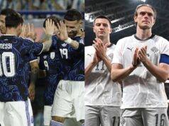 Argentina x Islândia, em amistoso internacional antes da Copa do Mundo