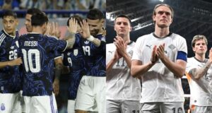Argentina x Islândia, em amistoso internacional antes da Copa do Mundo