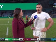 A arma Rabbitohs reage à vitória emocional