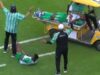 A ambulância atropelou um jogador equatoriano