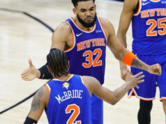 Os Knicks já são favoritos pela primeira vez