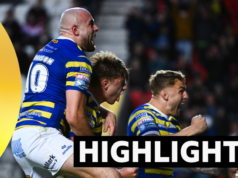 Warrington recuperou a vitória sobre o Saints e subiu ao topo da tabela.