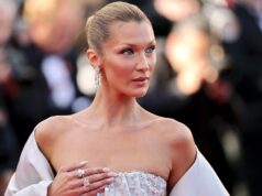 Bella Hadid surpreende em maiô azul em iate em novo despejo de fotos do Instagram