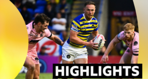 Warrington venceu o Hull FC e empatou com o Leeds na liderança.