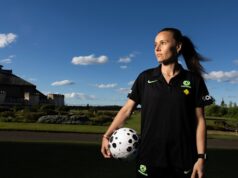 A estrela do Matildas, Hayley Raso, está de olho na Copa do Mundo antes do amistoso do México contra o Newcastle