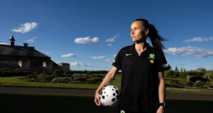 A estrela do Matildas, Hayley Raso, está de olho na Copa do Mundo antes do amistoso do México contra o Newcastle