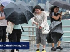 O observatório pode emitir um alerta vermelho de chuva enquanto monitora tempestades.