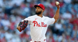 O ás dos Phillies, Cristopher Sánchez, vê entradas históricas sem gols terminarem contra o Padres
