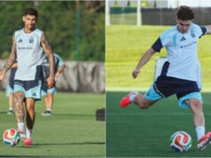 Alívio para Scaloni antes da Copa do Mundo: Cuti Romero e Julián Álvarez tiveram alta do hospital e treinam com o grupo