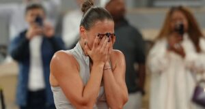 Marta Kostyuk, da Ucrânia, disputou as semifinais de Roland-Garros contra a russa Mirra Andreeva.