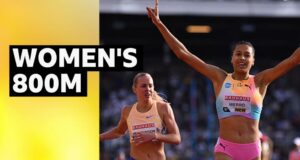 Apesar de um recorde pessoal na Diamond League, Hodgkinson foi derrotado por Vero.