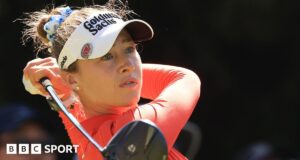 Aberto Feminino dos EUA: Nellie Korda assume a liderança enquanto Charlie Hill ataca a tabela de classificação