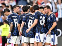 Lautaro Martínez foi a figura de proa de uma seleção que mostrou toda a sua seriedade 10 dias antes de sua estreia na Copa do Mundo