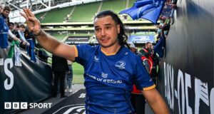 James Lowe: Leinster confirma que o extremo irlandês deixará a província no final da temporada.