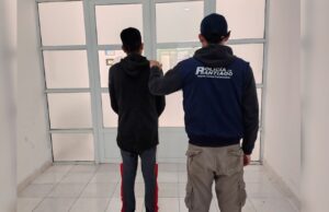 Eles prenderam um suspeito do assassinato de um jovem durante uma briga em La Banda