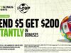 Use o código promocional do DraftKing por US$ 200 em jogos de bônus visando Golden Knights-Hurricanes, MLB na terça-feira