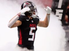 Contrato de Drake London: estrela dos Falcons se torna um dos WRs mais bem pagos da NFL