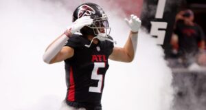 Contrato de Drake London: estrela dos Falcons se torna um dos WRs mais bem pagos da NFL