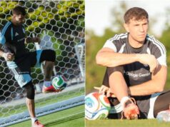 Dibu Martínez falou após seu primeiro treino com a Argentina no Kansas