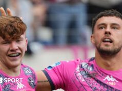 Super League Catalans Dragons 16-40 Wigan Warriors – Cherry & White vencem confortavelmente em Paris.