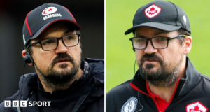 Kevin Rowett: O técnico canadense encarregado dos sarracenos, seu cético.