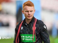Gloucester: Caolan Englefield elogia a influência de Tomos Williams.