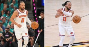 Jalen Brunson trocou de tênis no jogo 1 das finais da NBA, com os fãs acreditando que foi um ajuste tático para vencer