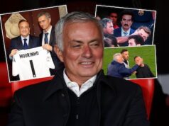 No começo ele cutucou alguém no olho. Depois puxou o nariz: Circo Mourinho volta ao Real Madrid