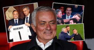 No começo ele cutucou alguém no olho. Depois puxou o nariz: Circo Mourinho volta ao Real Madrid