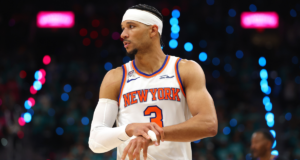 Josh Hart ajuda os Knicks a roubar o jogo 1 com o único desempenho que consegue reunir