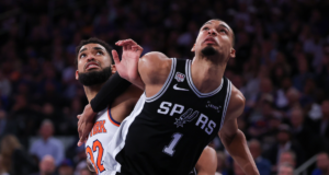 A seqüência de vitórias dos Knicks finalmente diminuiu, mas ainda são os Spurs que estão se agarrando à vida nas finais da NBA