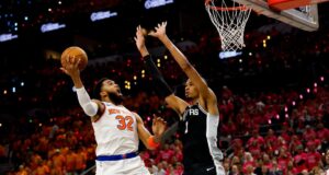 NBA Finals 2026, jogo 3, previsão, horário: Knicks x Spurs escolhidos pelos especialistas 142-105