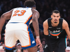 Finais da NBA de 2026, previsão: Knicks vs. The Spurs no jogo 1 escolheu um especialista em um lançamento de 141-101.