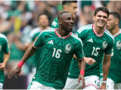 Gol do Queens (1-0) no México 2-0 África do Sul