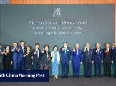 YK Pao School Hong Kong comemora lançamento, com inauguração prevista para agosto de 2026