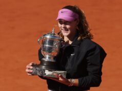 Roland Garros foi a primeira testemunha da vitória de Mira Andreeva no Aberto da França do jogador de 34 anos