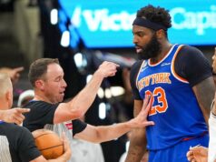 NBA cancela falta técnica sobre Mitchell Robinson no jogo 2 das finais da NBA