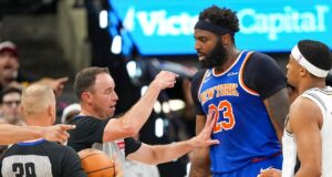NBA cancela falta técnica sobre Mitchell Robinson no jogo 2 das finais da NBA
