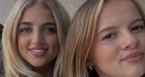 As princesas Andre e Heidi Katona pareciam idênticas às suas mães Katie Price e Kerry Katona durante sua glamorosa viagem a Mônaco