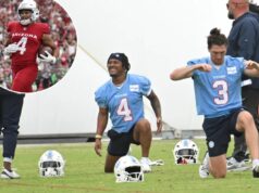 Wan’Dale Robinson presta homenagem ao falecido Rondale Moore nesta temporada
