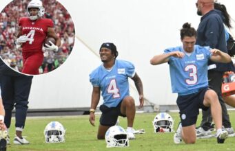 Wan’Dale Robinson presta homenagem ao falecido Rondale Moore nesta temporada