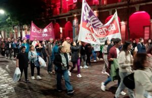 Centenas de mulheres voltaram às ruas de Santiago del Estero, 11 anos depois do primeiro Ni Una Menos.