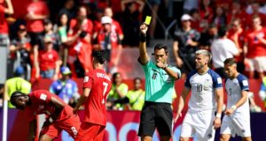 Ele foi o primeiro árbitro a aplicar uma nova regra
