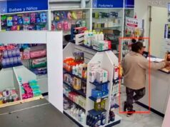 Prenderam uma mulher por roubar cosméticos no valor de 300 mil dólares numa farmácia em Monte Quemado.