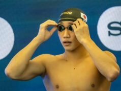Título de Shin Ohashi Snare nos 200 metros peito no Japan Swim