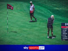Hull começou seu sonho com uma águia para abrir o buraco no US Women’s Open!