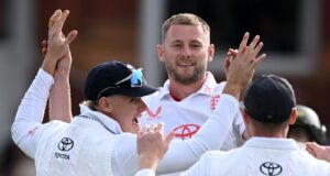 Ele ajuda a Nova Zelândia 254 a vencer o primeiro teste no Lord’s com os Black Caps terminando um segundo dia lotado em 36-3 | Notícias de críquete